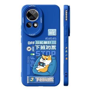 适用华为nova13手机壳带支架nova12活力版10/11pro新款nove7外壳novo8/9男hinova12se套ultra全包nava6/5/4/3