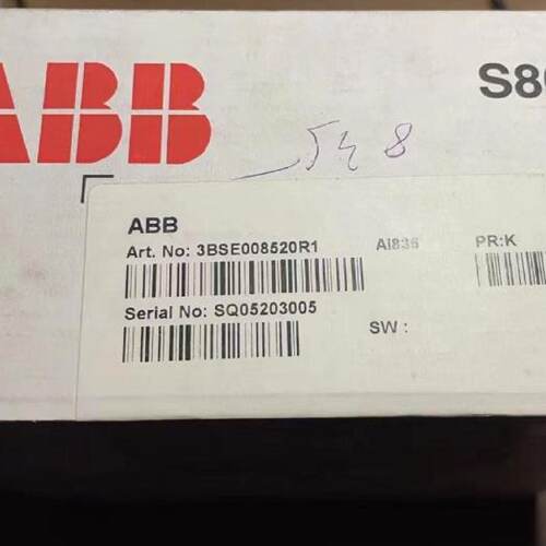 议价AI835 原装ABB AC800F S800 I/O模件 3BSE008520R1 AI835正品