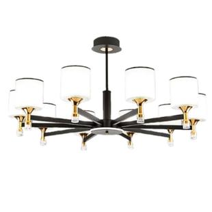 客厅吊灯大厅主灯2025新款中式轻奢现代简约大气饭店餐厅灯饰灯具