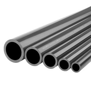 UPVC管耐酸碱工业管道塑料硬给水管材国标PVC-U排水管化工级硬管