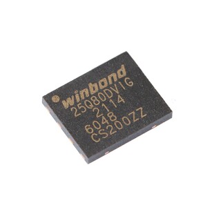 原装正品 贴片 W25Q80DVZPIG WSON-8 3V 8M-bit串行闪存芯片