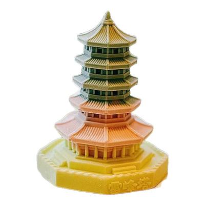 雷峰塔慕斯模具硅胶食品级定制文创国风糕点立体巧克力烘焙蛋糕磨