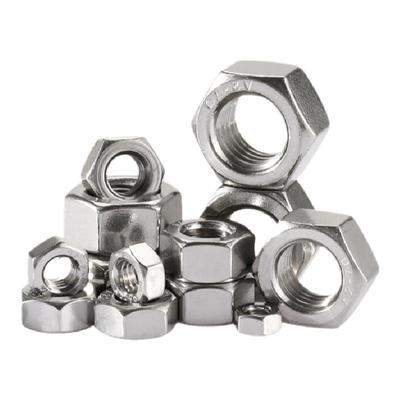 304/316不锈钢六角螺母大全锁紧