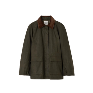 TOTEME 25新款女士拼接挺括工装风夹克外套银泰百货精品 301574