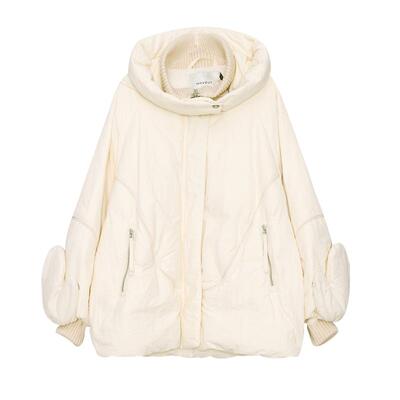 【商场同款】MOVEUP幻走2024冬季新款可拆卸帽子中长款羽绒服女