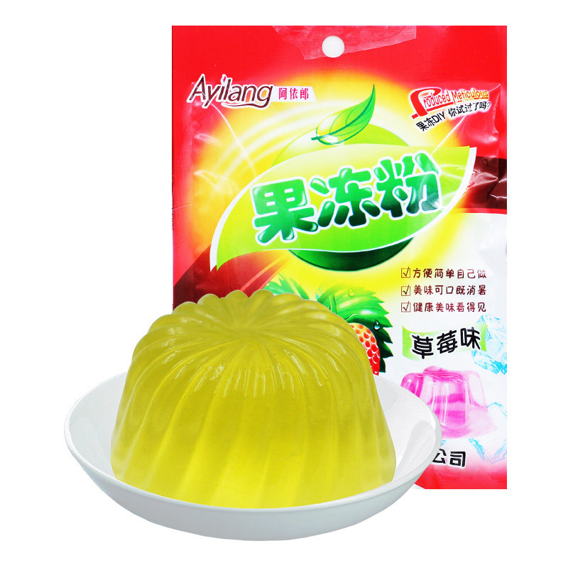 阿依郎果冻粉100g食用水晶透明