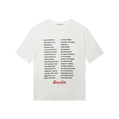 SYMOCOLOR新款潮流短袖T恤