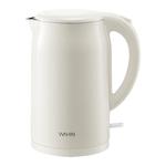 美的华凌电热水壶家用烧水壶不锈钢大容量全自动烧水一体开水