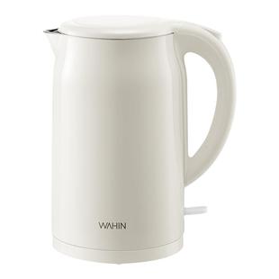 美的华凌电热水壶家用烧水壶不锈钢大容量全自动烧水一体开水