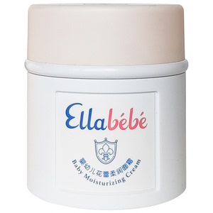 Ellabebe嗳乐蓓贝柔润面霜婴幼儿宝宝身体霜清爽补水滋润舒缓轻薄