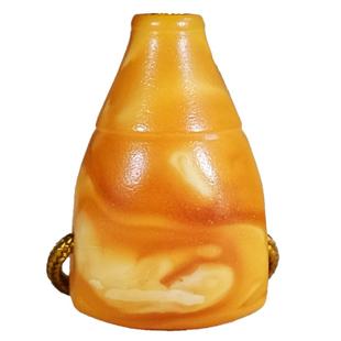 天然蜜蜡橘皮老蜡三通 小金刚星月菩提百香籽鸡油黄佛头diy配饰件