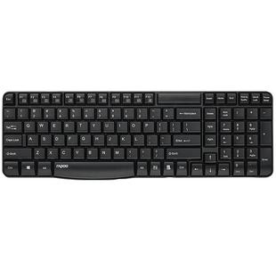 雷柏E1050无线键盘键鼠套装笔记本台式USB无声办公单键盘省电