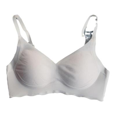 香蜜闺秀休闲文胸24112040华夫格网面无痕轻运动无钢圈薄款AB内衣