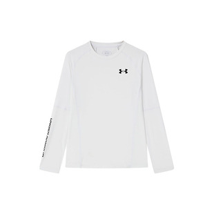 安德玛童装26年春季新款儿童速干透气长袖T恤男女童打底运动上衣