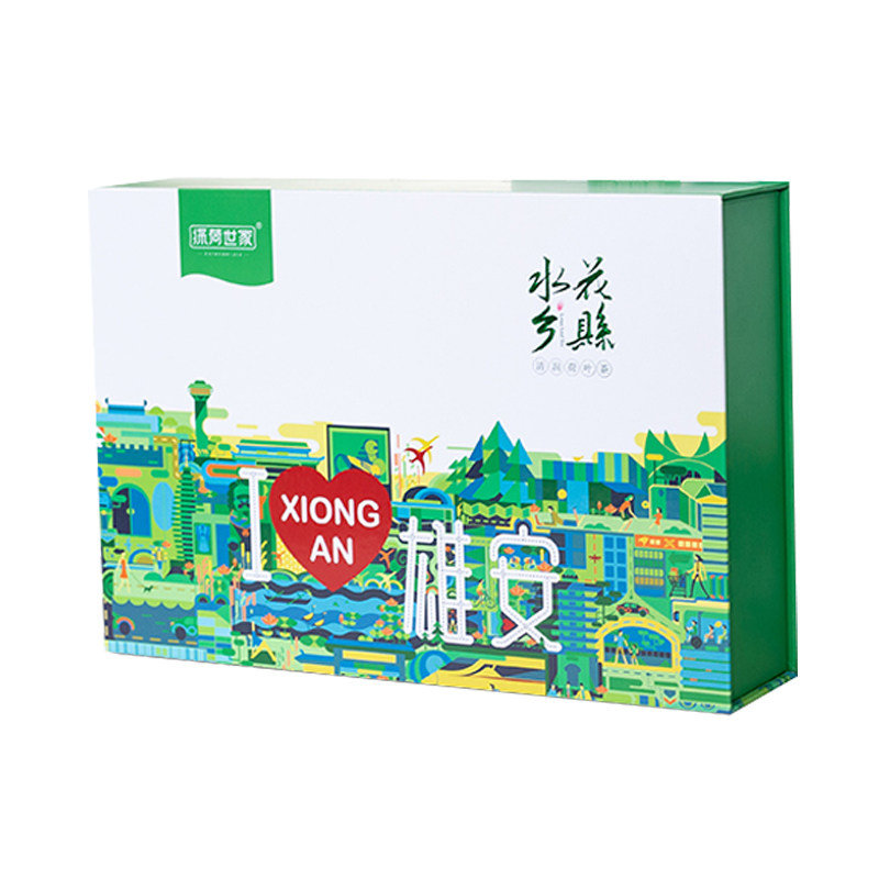 荷叶茶清润口感雄安白洋淀小袋装礼盒装120克