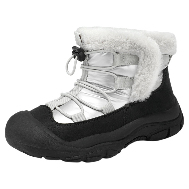 星期六童鞋儿童雪地靴女童冬季加绒软底防滑保暖舒适男童休闲鞋