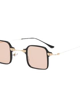 方形小框墨镜男女小脸个性太阳镜