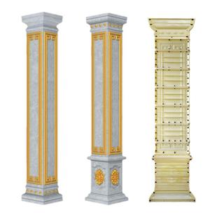 别墅罗马柱模具方柱四方形水泥柱子模型欧式造型装饰模板塑料全套