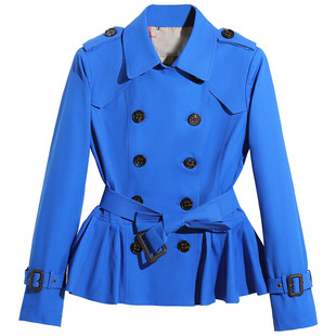 2025新款春款小个子春装今年早春风衣女短款修身外套春秋流行的春