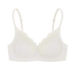 MYBODY商场同款内衣女无尺码无痕舒服蕾丝性感无钢圈薄款文胸胸罩