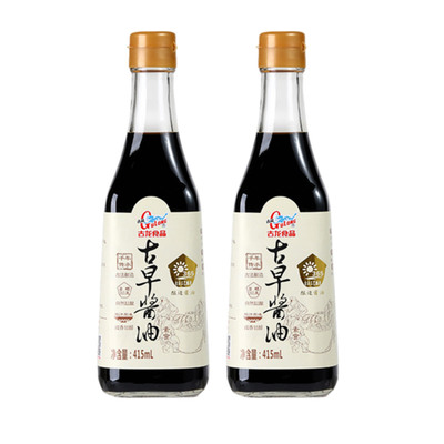 古龙古早酱油415ml黄豆酿造特级