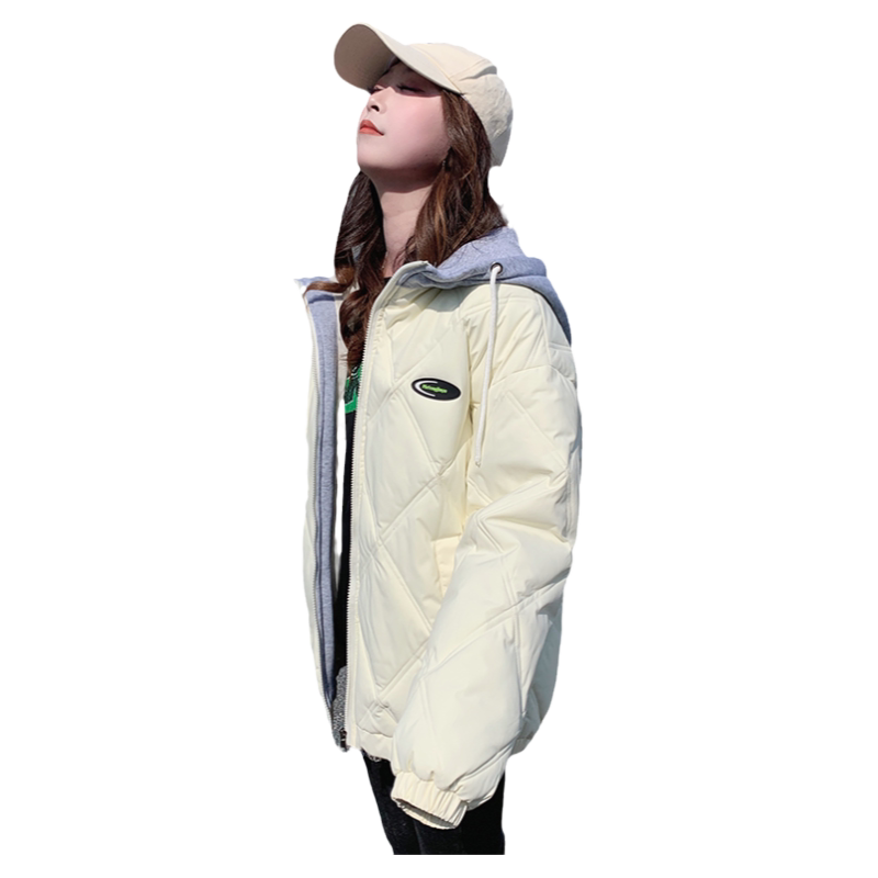 和锋金羽短款韩版棉服外套