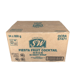 SW糖水热带杂果罐头850g罐装 混合什锦水果蛋糕馅饼披萨沙拉原料