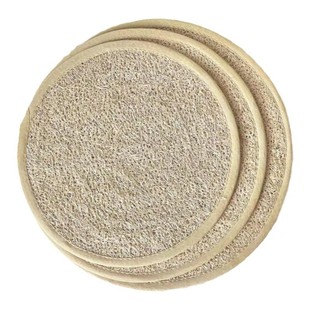 升级包边单层丝瓜瓤笼布易清洗屉布耐用丝瓜络蒸笼垫圆形不粘蒸布