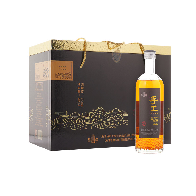 塔牌手工原色黄酒500ml*6花雕酒