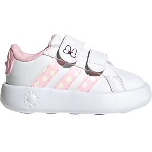 阿迪达斯童鞋女童宝宝运动鞋25夏秋迪士尼米妮款休闲学步鞋JR8130