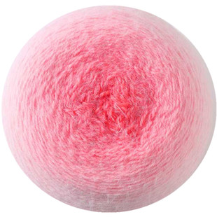 钩织玫瑰花束毯子线流云渐变毛线600克plus轻岚平替七星毯材料包