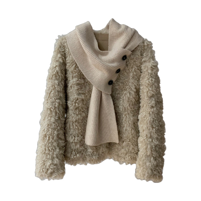 仿托斯卡纳皮毛一体皮草