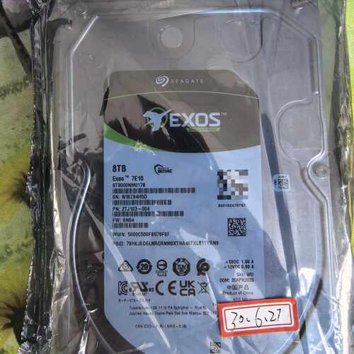 Seagate Exos 7E10 8TB企业级硬盘ST80—议价