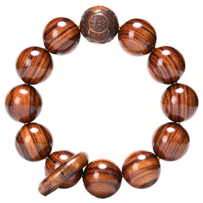 老挝花梨缅甸藤香木海黄手串跑环