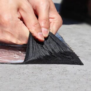 铝箔面sbs卷材薄膜自粘聚合物改性沥青防水隔热屋顶彩钢瓦材料