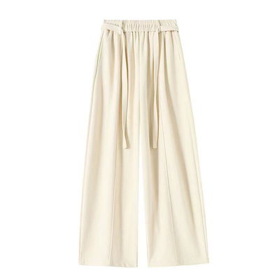 咖色弯刀裤女今年流行爆款梧桐裤