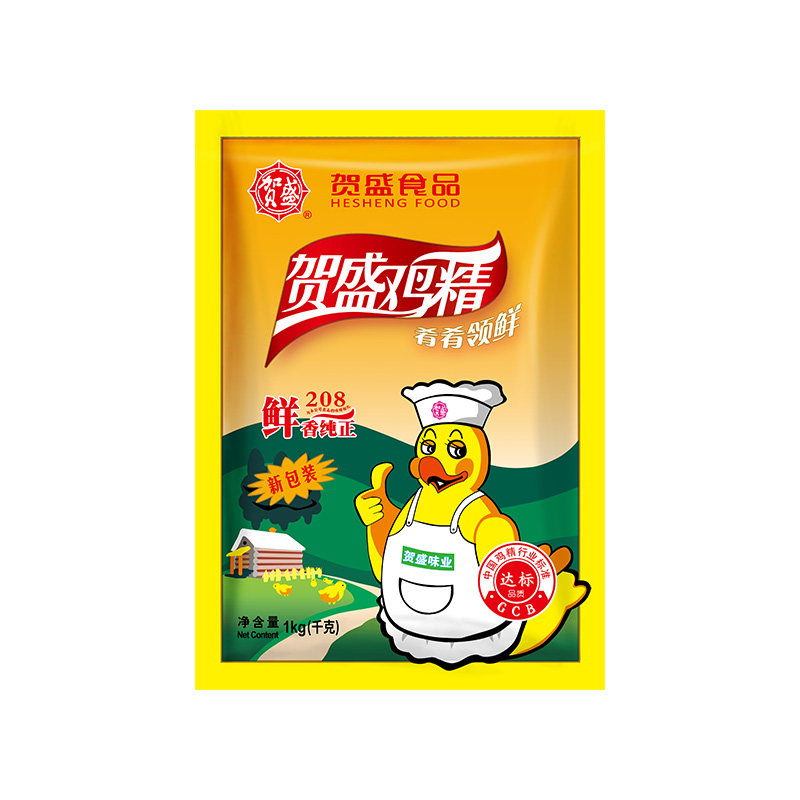 贺盛208鸡精1000g商用炒菜煲汤