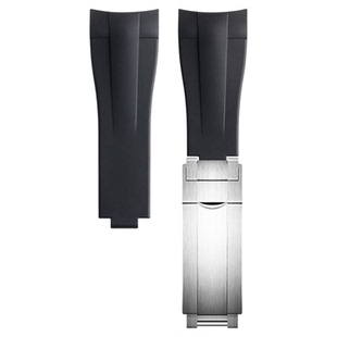 适用劳力士探险家2氟橡胶手表带226570海使126600原装款42MM鬼王