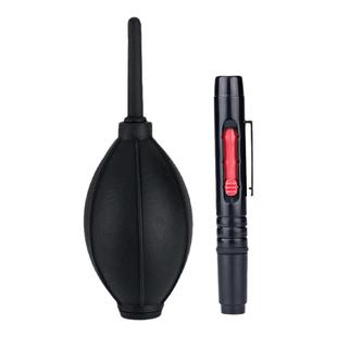 JJC 相机清洁套装微单单反镜头清洁工具适用索尼佳能富士尼康相机清洁气吹软嘴纤维镜头布镜头笔毛刷清洁工具