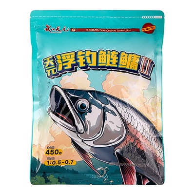 天元浮钓鲢鳙2代钓鱼饵料