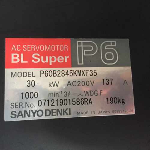 售前询价议价P60B2845KMXF35 山洋伺服马达