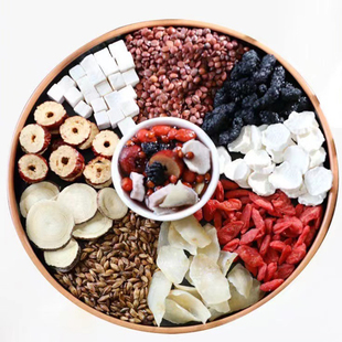 酸枣仁百合桑葚大麦茯苓枸杞茶失眠安神深度睡眠茶疏肝解郁失眠茶