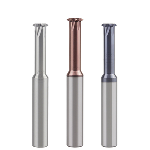 68度高硬单牙钨钢涂层螺纹铣刀CNC公制M不锈钢单齿铝用合金铣牙刀