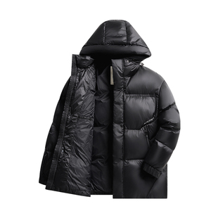 杉杉官方2025新款羽绒服男士冬季加厚保暖鸭绒高级感短款休闲外套
