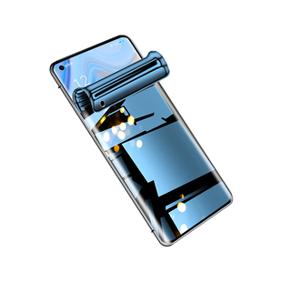 适用opporeno4pro手机膜全包边曲屏reno4防窥膜全屏覆盖防指纹reno4se钢化水凝膜防偷窥保护opop软膜防摔防爆