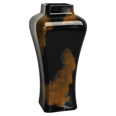 新中式复古陶瓷大花瓶插花摆件