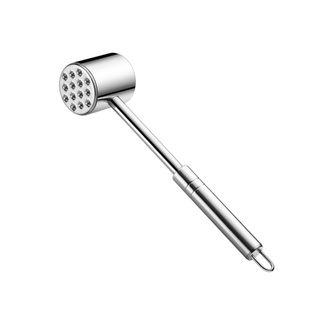 苏泊尔松肉锤牛排专用敲肉神器锤肉器家用厨房不锈钢扎肉拍打锤子