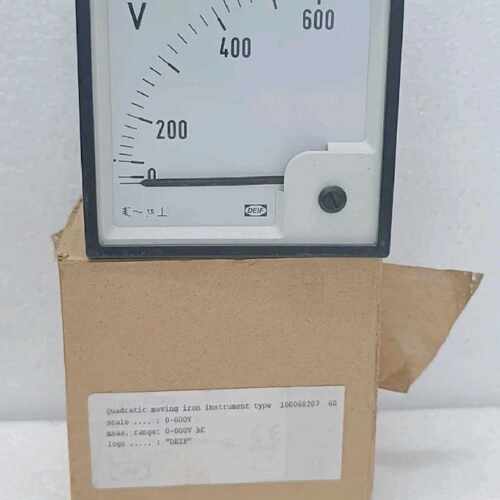 DEIF VOLTAGE METER EQ96-X 1200023010C 600V 504522 0-600 VOLT