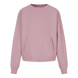 MOUSSY 秋季新品休闲圆领套头字母宽松卫衣女028IAZ90-1012