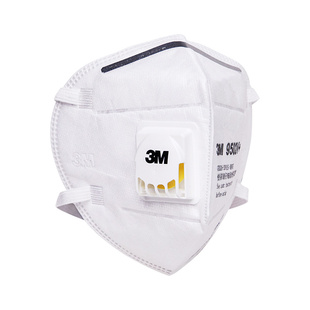 3M口罩正品口罩9502防飞沫3D防粉尘雾霾9502V+头戴式带呼吸阀